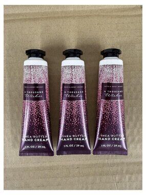 Bath and Body Works A Thousand Wishes Shea Butter Hand Cream 1 Fl Oz 3PACK